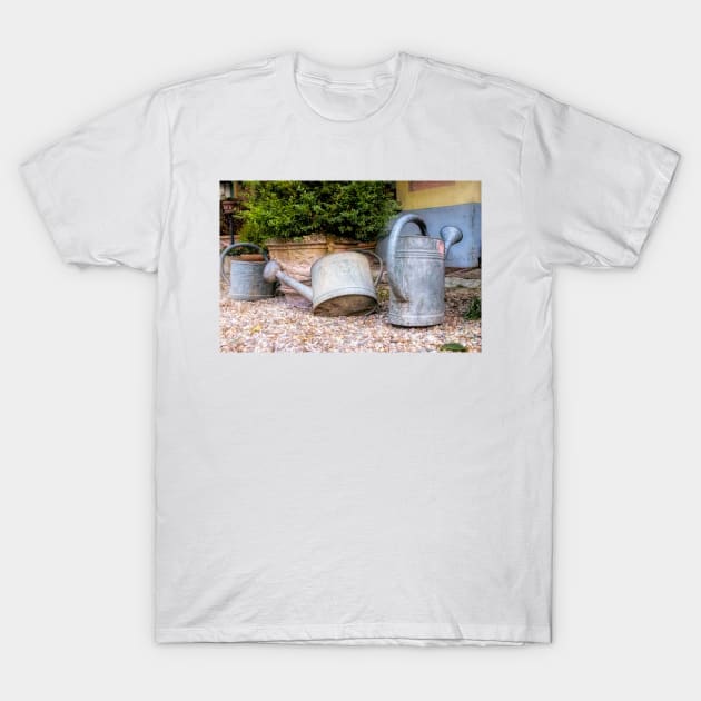 Watering cans T-Shirt by Memories4you